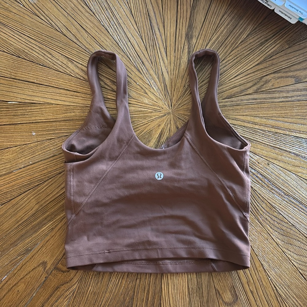 Lulu align cropped tank